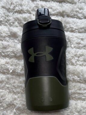Under Armour Black and Olive Green Sport Insulated Bottle